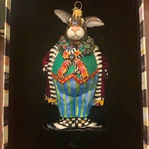 MacKenzie-Child’s Bunny O’Hare Ornament